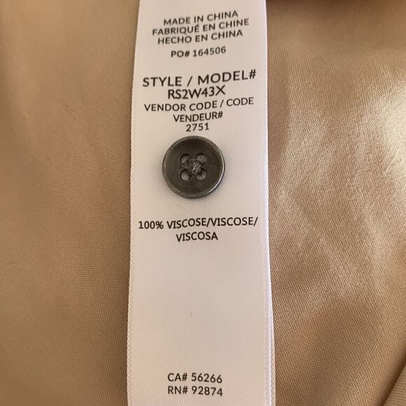 SPLENDID WOMENS TIE-FRONT BUTTON-DOWN SHIRT - Picture 11 of 12